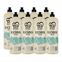 Indų ploviklis ECOMEANS su alaviju ir pantenoliu, 950 ml, 8 vnt.