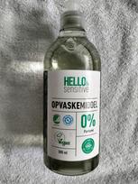 Indų ploviklis HELLO Sensitive, 0,5 l, Danija