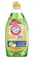 Indų ploviklis Arm & Hammer su OXI Clean, žaliųjų obuolių kvapo, 710 ml