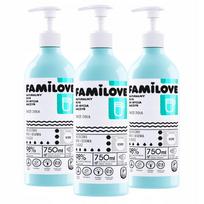 Indų ploviklis Yope FamilLove, su žolelėmis, 750 ml, 3 vnt.