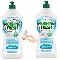 Indų ploviklis MORNING FRESH su alaviju, 2 x 900 ml