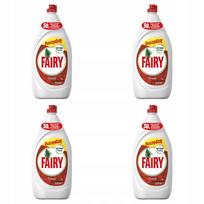 Indų ploviklis Fairy Granato ir Raudonosios apelsino, 4 x 1350 ml
