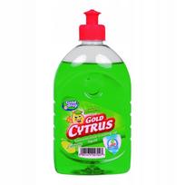 Indų ploviklis GOLD CYTRUS, 500 ml, žalias