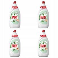Indų ploviklis Fairy Sensitive arbatmedžių ir mėtų kvapo, 4 x 1350 ml