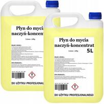 Indų ploviklis Cleanhom, citrinų kvapo, 2 x 5 l, koncentruotas