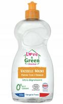 Indų ploviklis LOVE AND GREEN, ekologiškas, su apelsinų žiedais, 500 ml