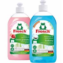 Indų ploviklis Frosch, 2 x 500 ml, koncentratas, tausojantis rankas