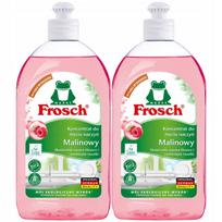 Indų ploviklis Frosch su avietėmis, ekologiškas, 2x500 ml, neutralus pH