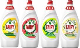 Indų ploviklis FAIRY, 900 ml, 4 vnt., įvairūs kvapai