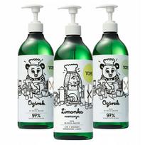 Indų ploviklis Yope, agurkų ir laimų kvapo, 750 ml, 3 vnt.