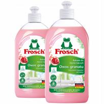 Indų ploviklis Frosch su granatų ekstraktu, 2 x 500 ml, neutralus pH