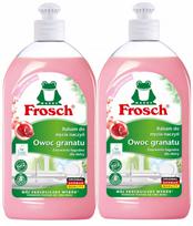 Indų ploviklis FROSCH su granatų ekstraktu, 1 l