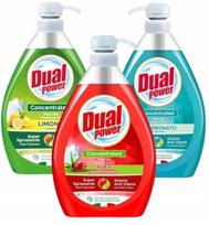 Indų ploviklis DUAL POWER, 3 vnt., citrina, granatas, soda