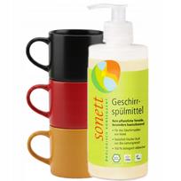 Indų ploviklis SONETT su citrina, 300 ml, su dozatoriumi