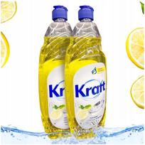 Indų ploviklis KRAFT Lemon, tirštos putos
