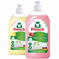 Indų plovimo skystis Frosch, 2 x 500 ml, hipoalerginis, tausojantis rankas