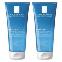 La Roche-Posay Effaclar Purifying Foaming Gel, 200ml, 2 pcs blue