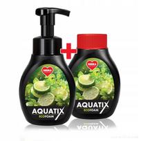 Indų plovimo putos DEDRA AQUATIX, bergamočių ir citrinų kvapo, 2×300 ml