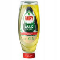 Indų ploviklis FAIRY MAX POWER citrinų, 650 ml