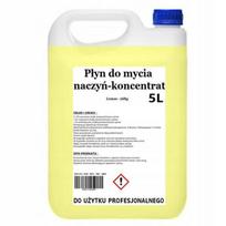 Indų ploviklis Cleanhom, 5 l, citrinų kvapo, koncentruotas