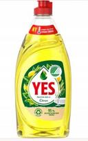 Indų ploviklis YES Citron, 520 ml, citrinų kvapo, importuotas iš Švedijos