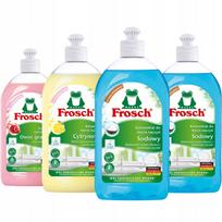 Indų ploviklio koncentratas Frosch, rinkinys, 4 x 500 ml
