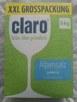 Indaplovių druska CLARO, 6 kg, rupios granulės, Vokietija