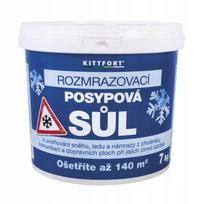 Smulki posypinė druska KITTFORT, 7 kg, 140 m²