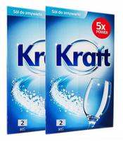 Indaplovių druska KRAFT, 2 x 2 kg (4 kg)