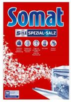 Indaplovių druska Somat 5in1, stambiagrūdė, 1,2 kg