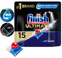 Indaplovių kapsulės FINISH Ultimate All-In-1, 15 vnt.