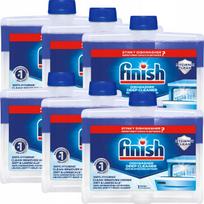 Indaplovių valiklis Finish, citrinų kvapo, 2 pakeliai po 6 x 250 ml