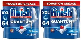 Indaplovių kapsulės Finish Quantum All-In-1 Fresh, 2 x 64 vnt.