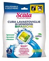 Indaplovės valymo kapsulės Scala, 3 x 25 g