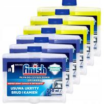 Indaplovių valiklių rinkinys Finish, citrininis ir įprastas, 6 x 250 ml