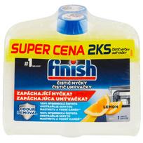 Indaplovių valiklis FINISH Lemon DUO, 2 x 250 ml