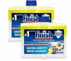 Indaplovių valiklis FINISH, citrinų kvapo, 2 x 250 ml