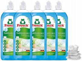 Indaplovių skalavimo skystis FROSCH Ecological su bioalkoholiu, 750 ml, 5 vnt.