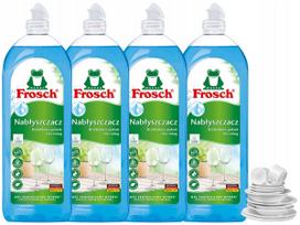 Indaplovių ploviklis FROSCH su bioalkoholiu, 750 ml, 4 vnt.