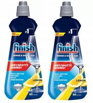 Indaplovės poliravimo skystis Finish, citrinų kvapo, 2 x 400 ml