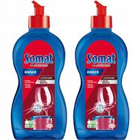 Indaplovės skalavimo priemonė Somat 2in1, 2 x 500 ml