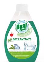 Indaplovių skalavimo priemonė Dual Power Green Life Brillantante, 300 ml, ekologiška