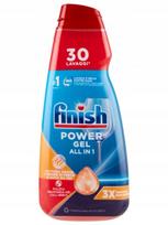 Indaplovių gelis Finish Power Gel All in 1, 600 ml, 30 plovimų, veiksmingas žemoje temperatūroje