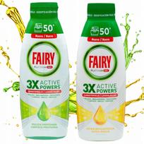 Indaplovių gelis FAIRY Platinum Gel Mix Lemon, 2 x 900 ml