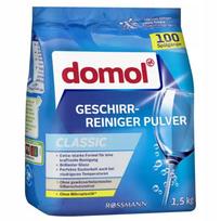 Indaplovių milteliai DOMOL Classic su aktyviuoju deguonimi, 1,5 kg, 100 ciklų