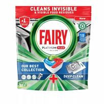 Indaplovių kapsulės FAIRY PLATINUM ALL IN ONE PLUS, 18 vnt.