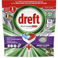 Indaplovių tabletės Dreft Platinum 3in1 Herbal, 19 vnt. x 2, 295 g