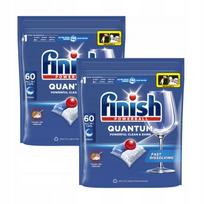 Indaplovių kapsulės Finish Quantum All-in-1, gaivaus kvapo, 2 x 60 vnt.