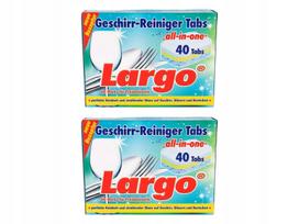 Indaplovių tabletės ORO Largo All-in-One, 80 vnt.