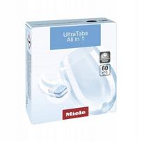 Indaplovių tabletės Miele UltraTabs All in 1, 60 vnt., su druska ir stiklo apsauga